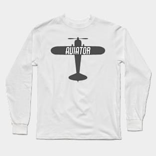 Small, General Aviation Aviator Long Sleeve T-Shirt